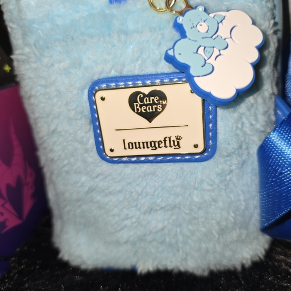 Blue Care Bears Backpack with Moon Design - Picture 3 of 3